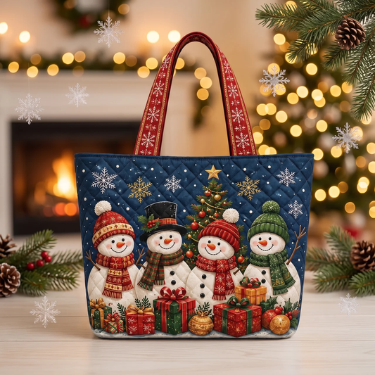 WalterBags™ Christmas Quilted Tote