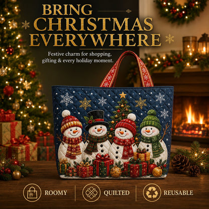 WalterBags™ Christmas Quilted Tote