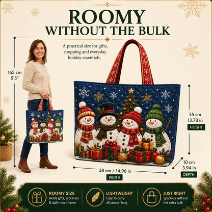 WalterBags™ Christmas Quilted Tote