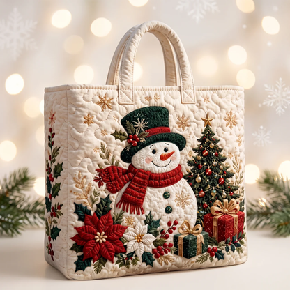 WalterBags™ Christmas Quilted Tote