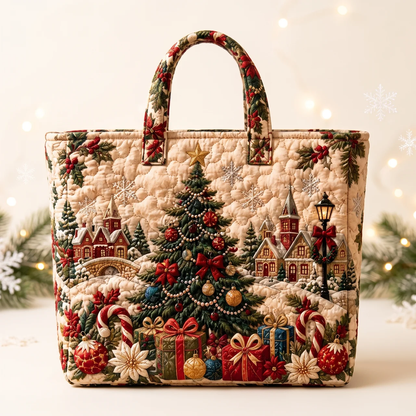 WalterBags™ Christmas Quilted Tote